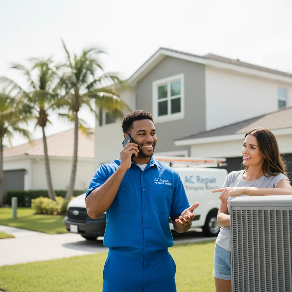 AC Repair Pompano Beach customer support in West Blocton